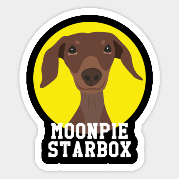 moonpie starbox design Moon Sticker TeePublic(04)
